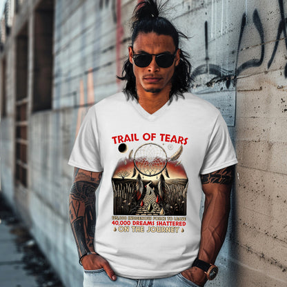 TRAIL OF TEARS 125,000 INDIGENOUS FORCE TO LEAVE 40,000 DREAMS SHATTERED ON THE JOURNEY