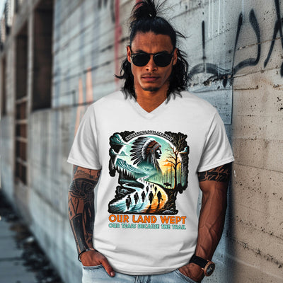 INDIGENOUS DISPLACEMENT OUR LAND WEPT OUR TEARS BECAUSE THE TRAIL