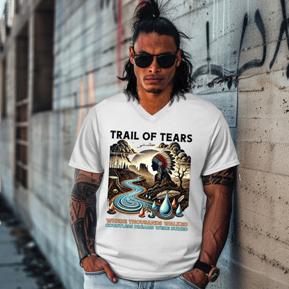 TRAIL OF TEARS WHERE THOUSANDS WALKED COUNTLESS DREAMS WERE BURIED