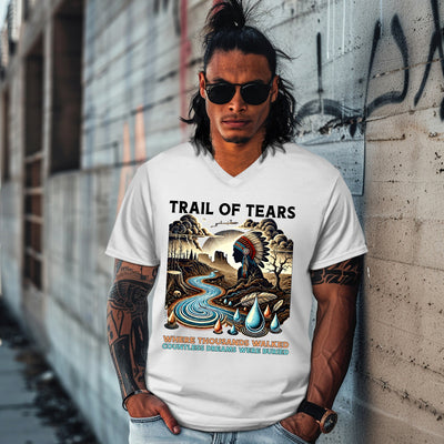 TRAIL OF TEARS WHERE THOUSANDS WALKED COUNTLESS DREAMS WERE BURIED