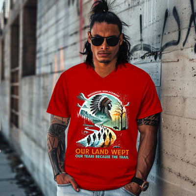 INDIGENOUS DISPLACEMENT OUR LAND WEPT OUR TEARS BECAUSE THE TRAIL