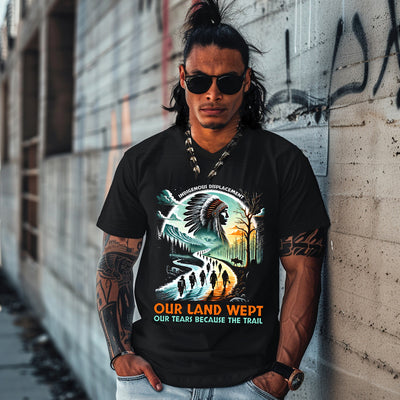 INDIGENOUS DISPLACEMENT OUR LAND WEPT OUR TEARS BECAUSE THE TRAIL