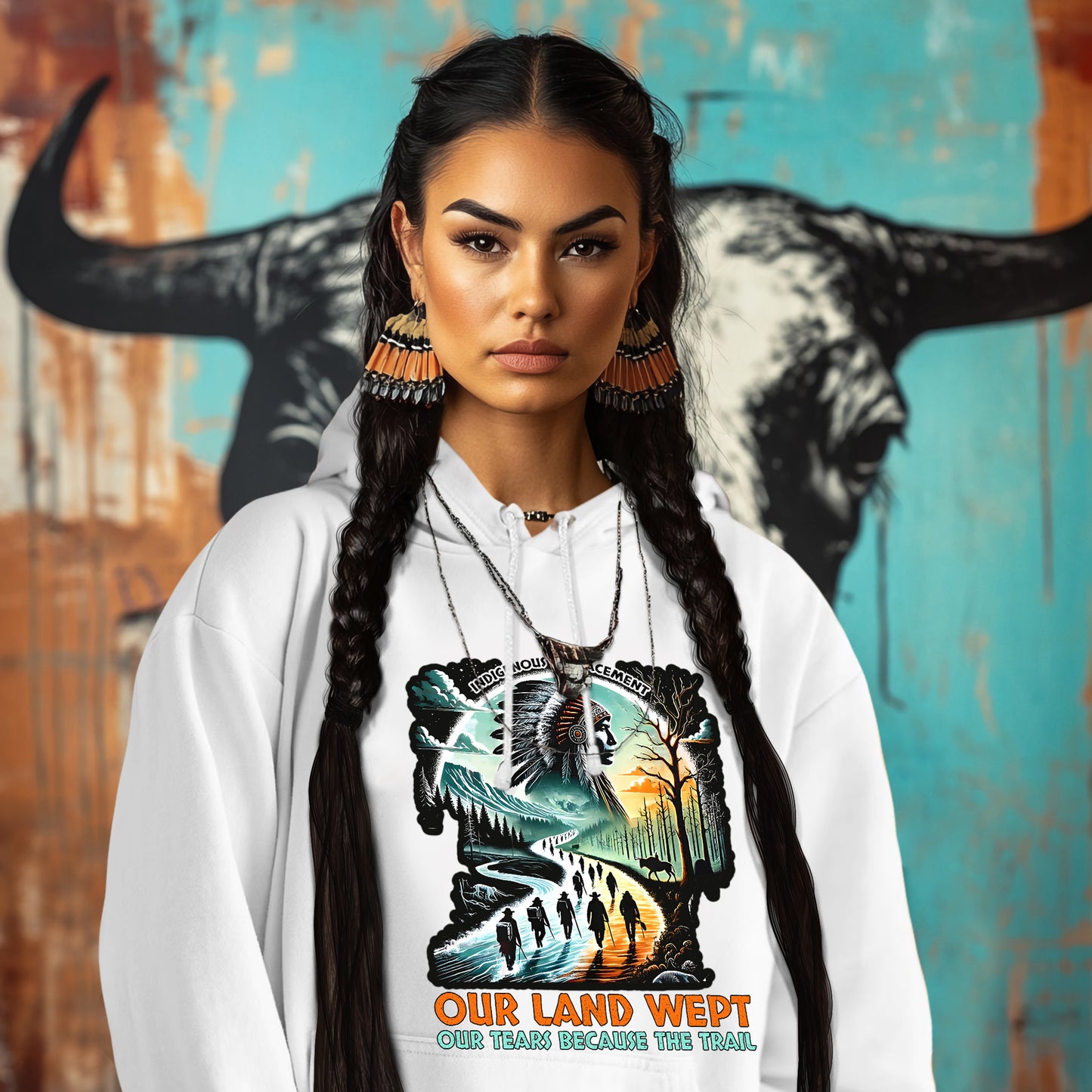 INDIGENOUS DISPLACEMENT OUR LAND WEPT OUR TEARS BECAUSE THE TRAIL