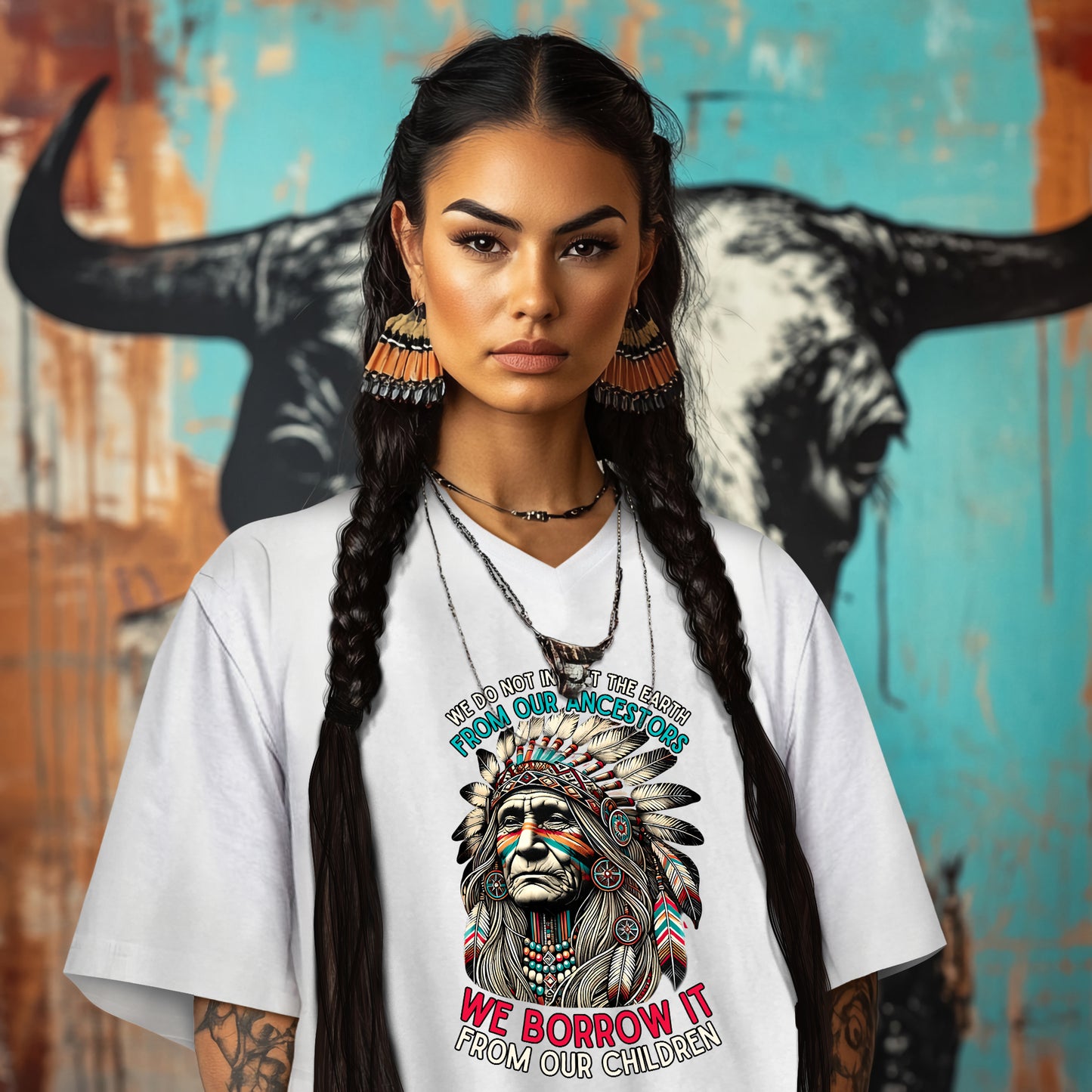 WE DO NOT INHERIT THE EARTH FROM OUR ANCESTORS  WE BORROW IT FROM OUR CHILDREN