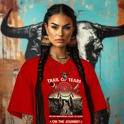 TRAIL OF TEARS 125,000 INDIGENOUS FORCE TO LEAVE 40,000 DREAMS SHATTERED ON THE JOURNEY