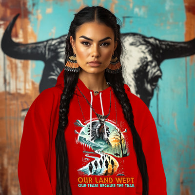 INDIGENOUS DISPLACEMENT OUR LAND WEPT OUR TEARS BECAUSE THE TRAIL