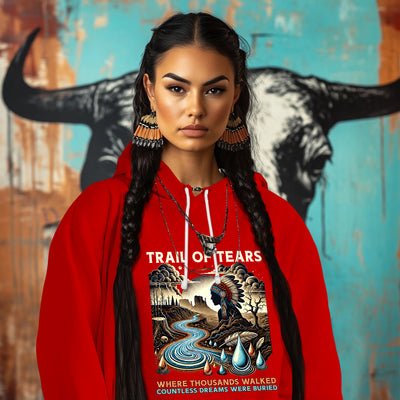 TRAIL OF TEARS WHERE THOUSANDS WALKED COUNTLESS DREAMS WERE BURIED