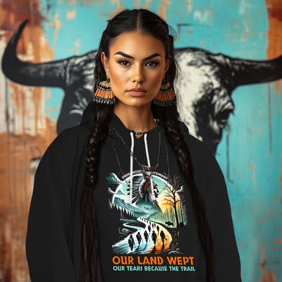 INDIGENOUS DISPLACEMENT OUR LAND WEPT OUR TEARS BECAUSE THE TRAIL