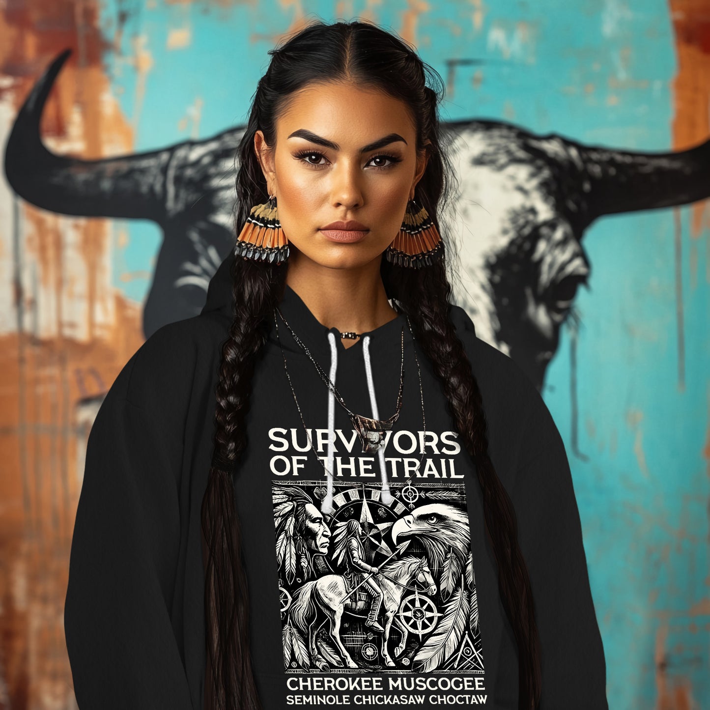 SURVIVORS OF THE TRAIL CHEROKEE MUSCOGEE SEMINOLE CHICKASAW CHOCTAW