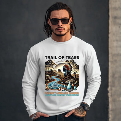 TRAIL OF TEARS WHERE THOUSANDS WALKED COUNTLESS DREAMS WERE BURIED