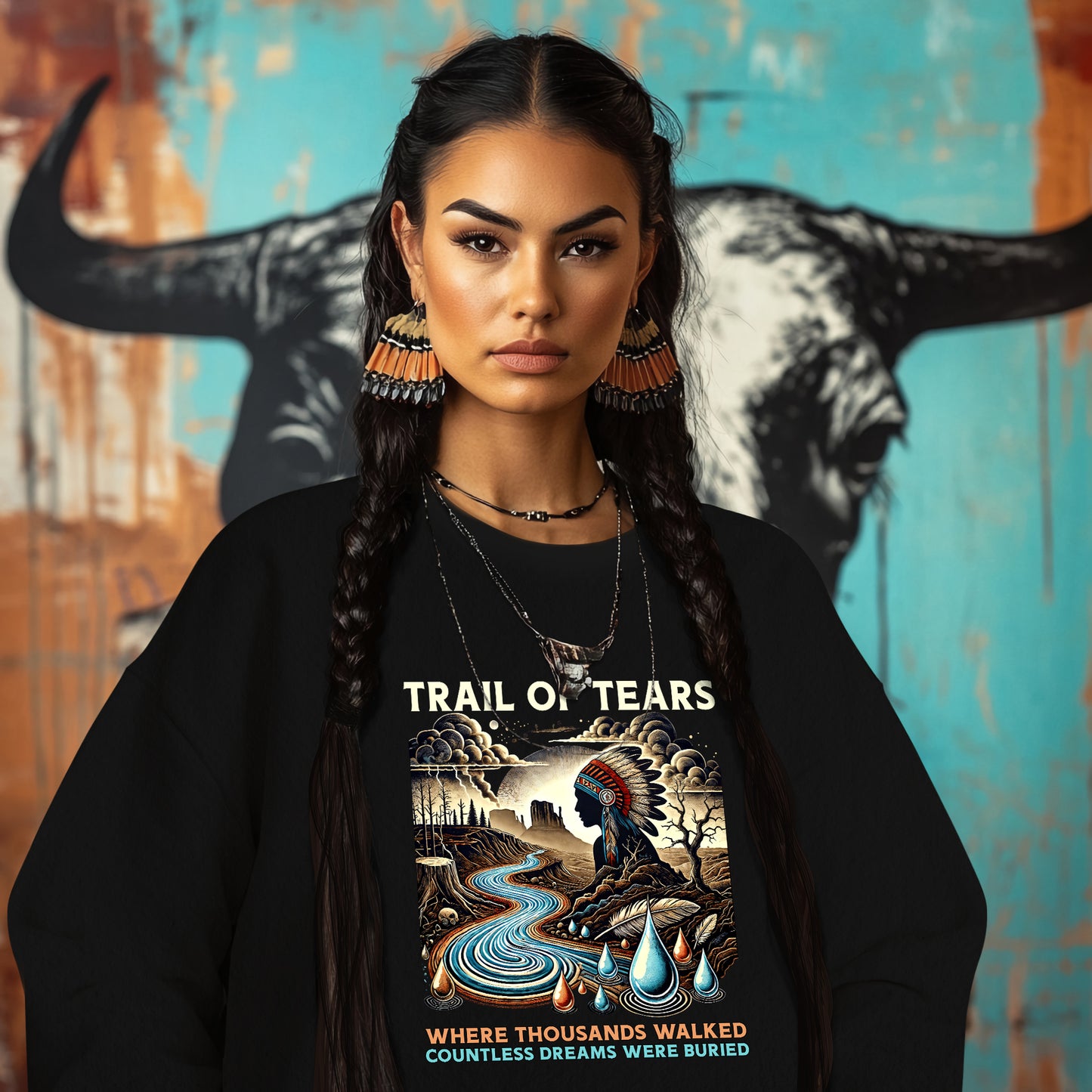 TRAIL OF TEARS WHERE THOUSANDS WALKED COUNTLESS DREAMS WERE BURIED