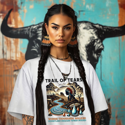 TRAIL OF TEARS WHERE THOUSANDS WALKED COUNTLESS DREAMS WERE BURIED
