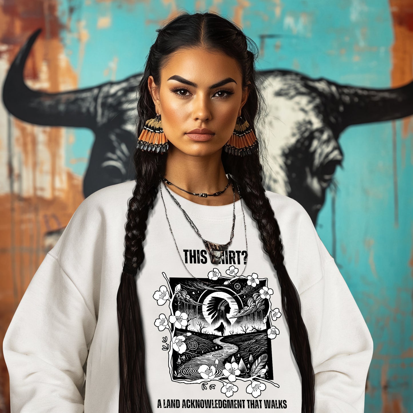 THIS SHIRT? A LAND ACKNOWLEDGMENT THAT WALKS