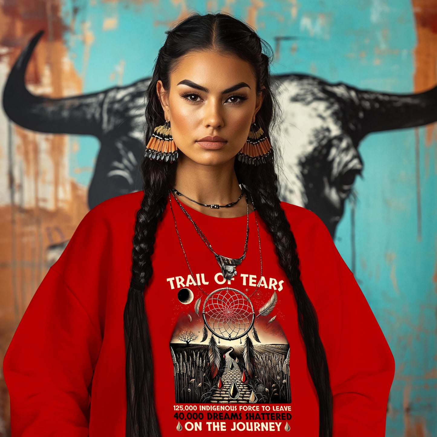 TRAIL OF TEARS 125,000 INDIGENOUS FORCE TO LEAVE 40,000 DREAMS SHATTERED ON THE JOURNEY