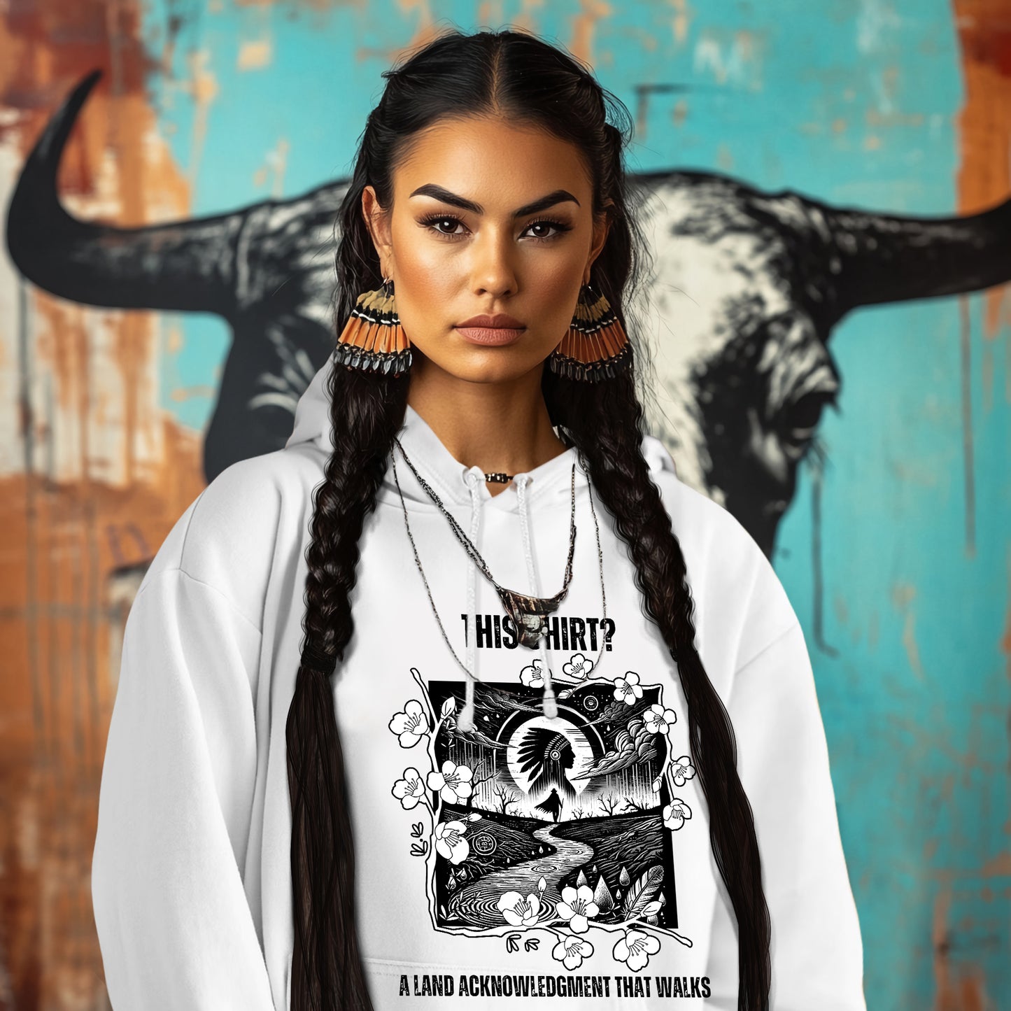 THIS SHIRT? A LAND ACKNOWLEDGMENT THAT WALKS