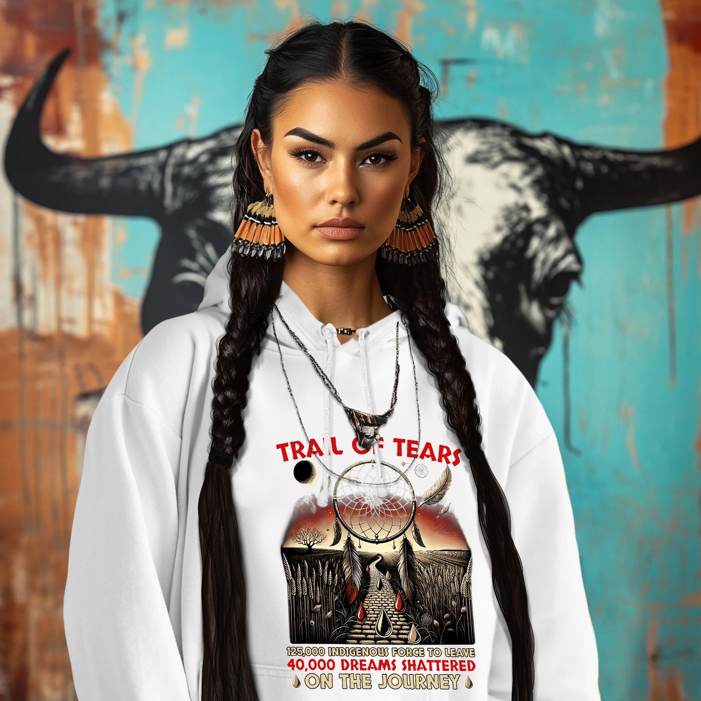 TRAIL OF TEARS 125,000 INDIGENOUS FORCE TO LEAVE 40,000 DREAMS SHATTERED ON THE JOURNEY