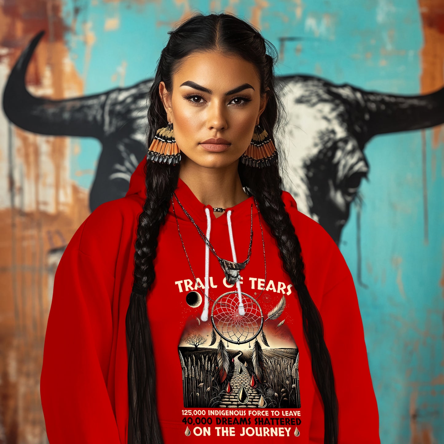 TRAIL OF TEARS 125,000 INDIGENOUS FORCE TO LEAVE 40,000 DREAMS SHATTERED ON THE JOURNEY