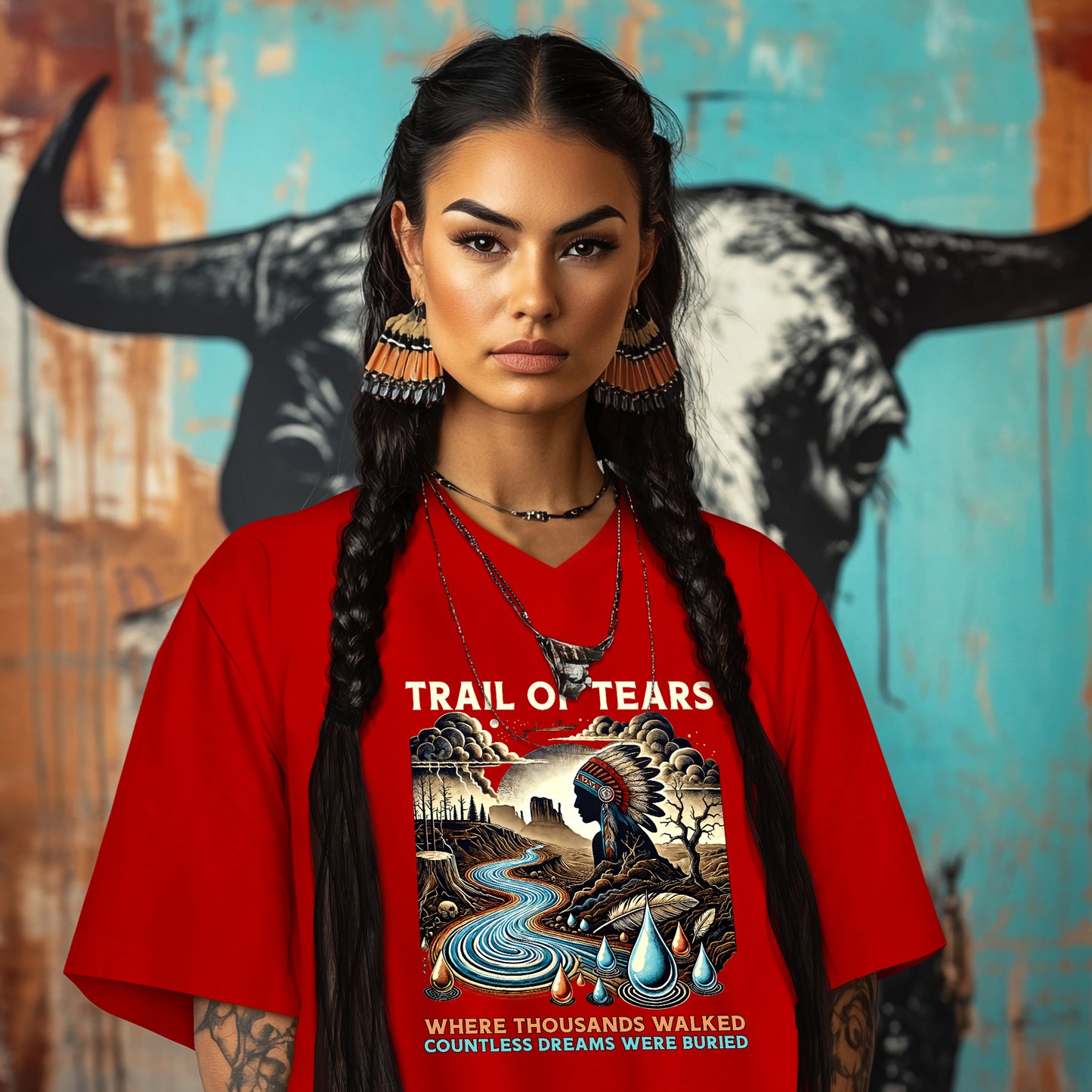 TRAIL OF TEARS WHERE THOUSANDS WALKED COUNTLESS DREAMS WERE BURIED