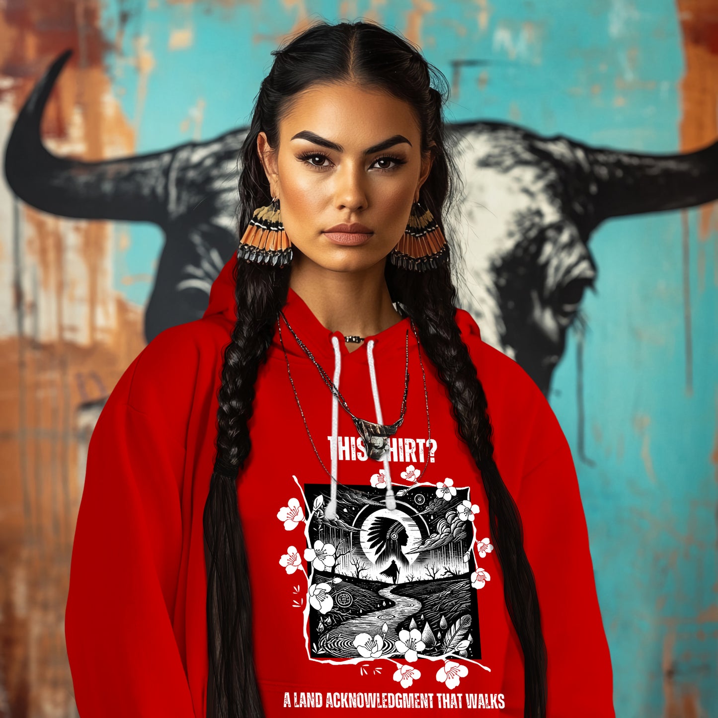 THIS SHIRT? A LAND ACKNOWLEDGMENT THAT WALKS