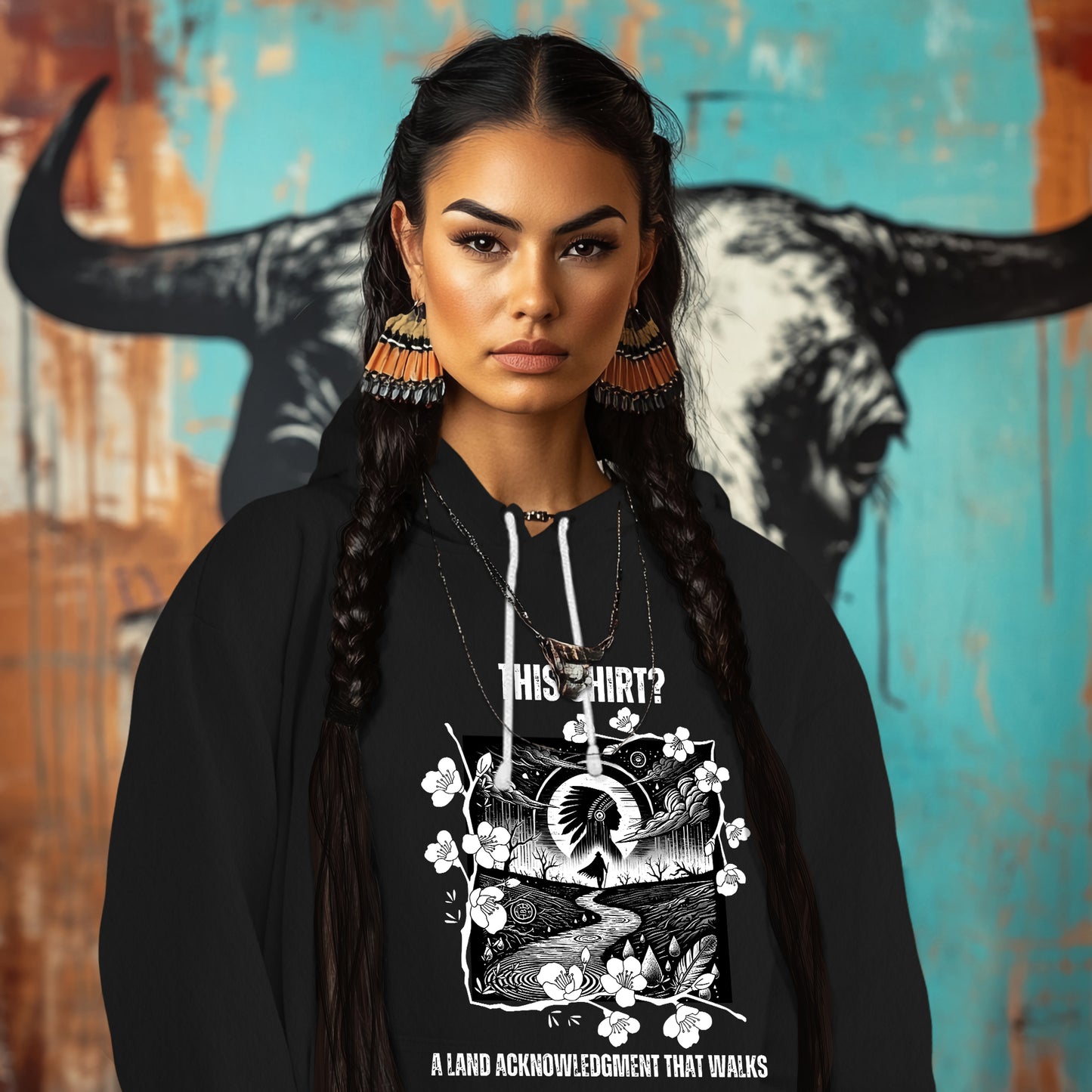 THIS SHIRT? A LAND ACKNOWLEDGMENT THAT WALKS