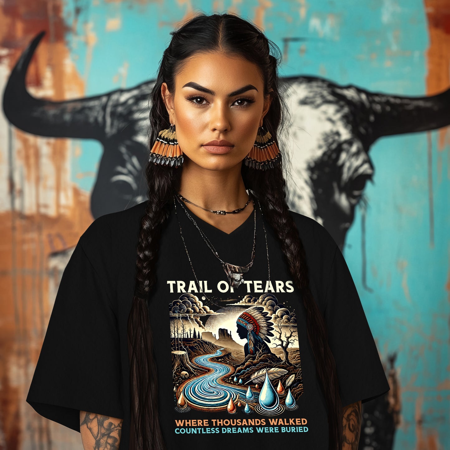 TRAIL OF TEARS WHERE THOUSANDS WALKED COUNTLESS DREAMS WERE BURIED