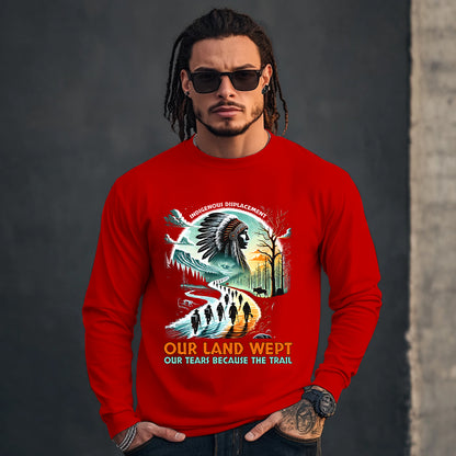 INDIGENOUS DISPLACEMENT OUR LAND WEPT OUR TEARS BECAUSE THE TRAIL