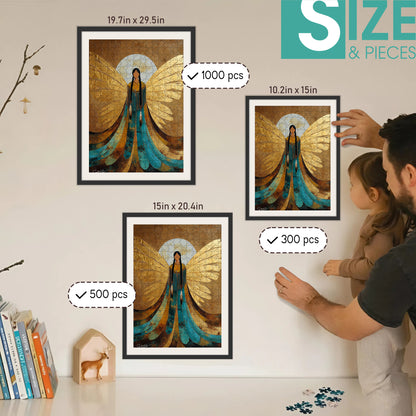 Wings of the Ancestors – Wooden Jigsaw Puzzle (300 / 500 / 1000 Pieces)