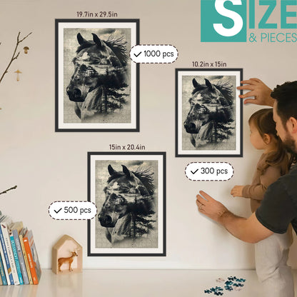 The Soul Companion of the Earth – Wooden Jigsaw Puzzle (300 / 500 / 1000 Pieces)