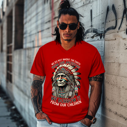 WE DO NOT INHERIT THE EARTH FROM OUR ANCESTORS  WE BORROW IT FROM OUR CHILDREN