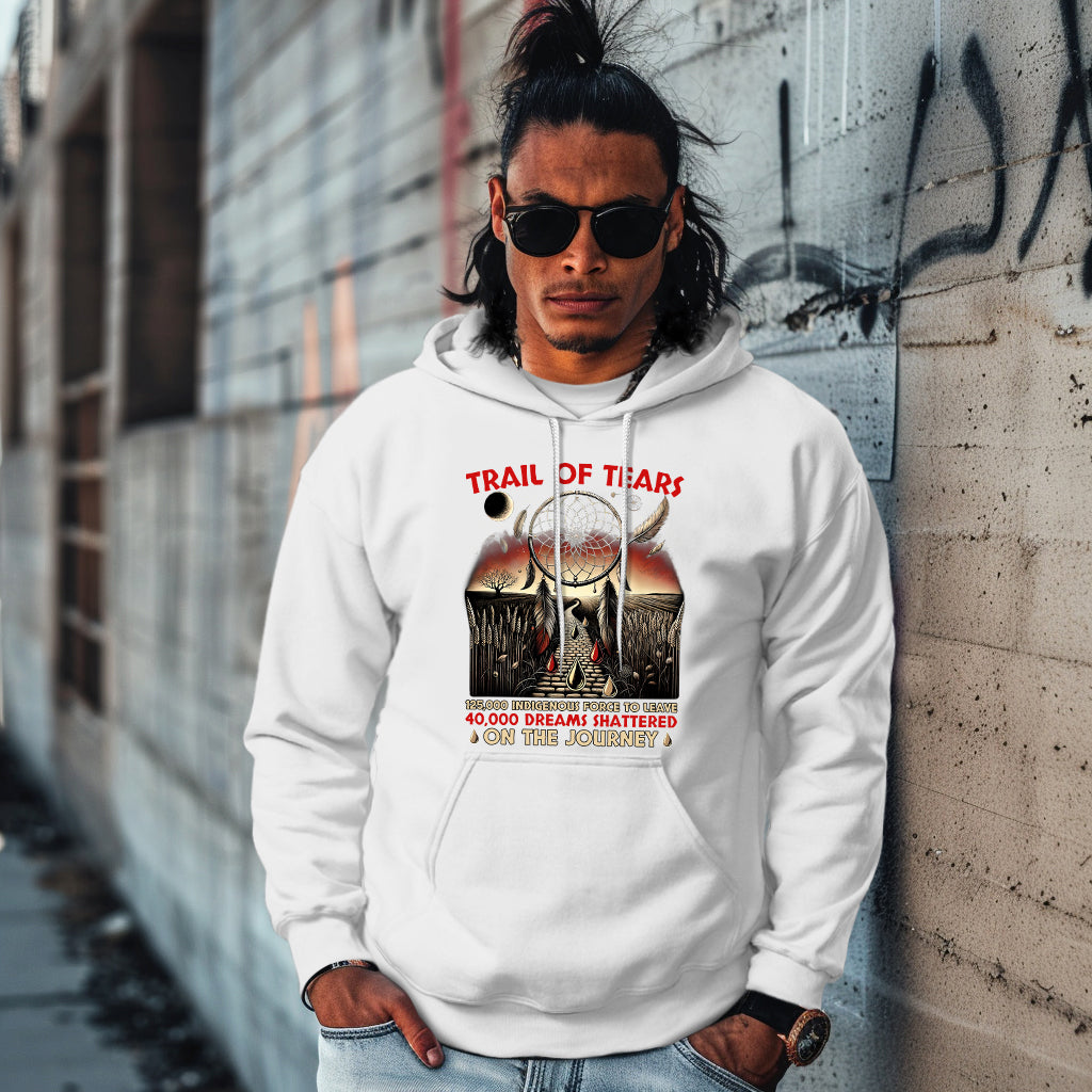 TRAIL OF TEARS 125,000 INDIGENOUS FORCE TO LEAVE 40,000 DREAMS SHATTERED ON THE JOURNEY