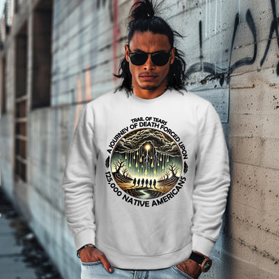 TRAIL OF TEARS A JOURNEY OF DEATH FORCED UPON  125,000 NATIVE AMERICANS