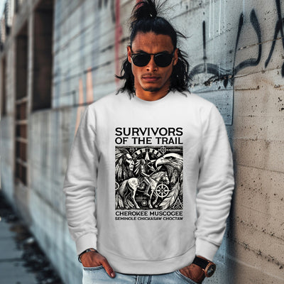 SURVIVORS OF THE TRAIL CHEROKEE MUSCOGEE SEMINOLE CHICKASAW CHOCTAW