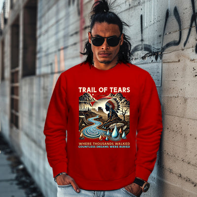 TRAIL OF TEARS WHERE THOUSANDS WALKED COUNTLESS DREAMS WERE BURIED