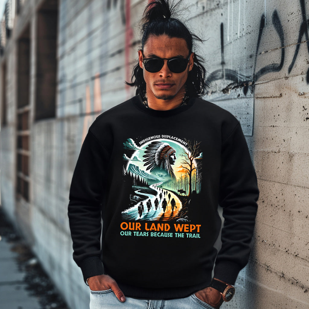 INDIGENOUS DISPLACEMENT OUR LAND WEPT OUR TEARS BECAUSE THE TRAIL