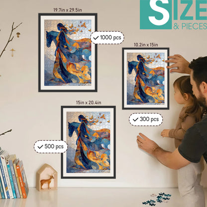 The Journey of Winds – Wooden Jigsaw Puzzle (300 / 500 / 1000 Pieces) - NH79