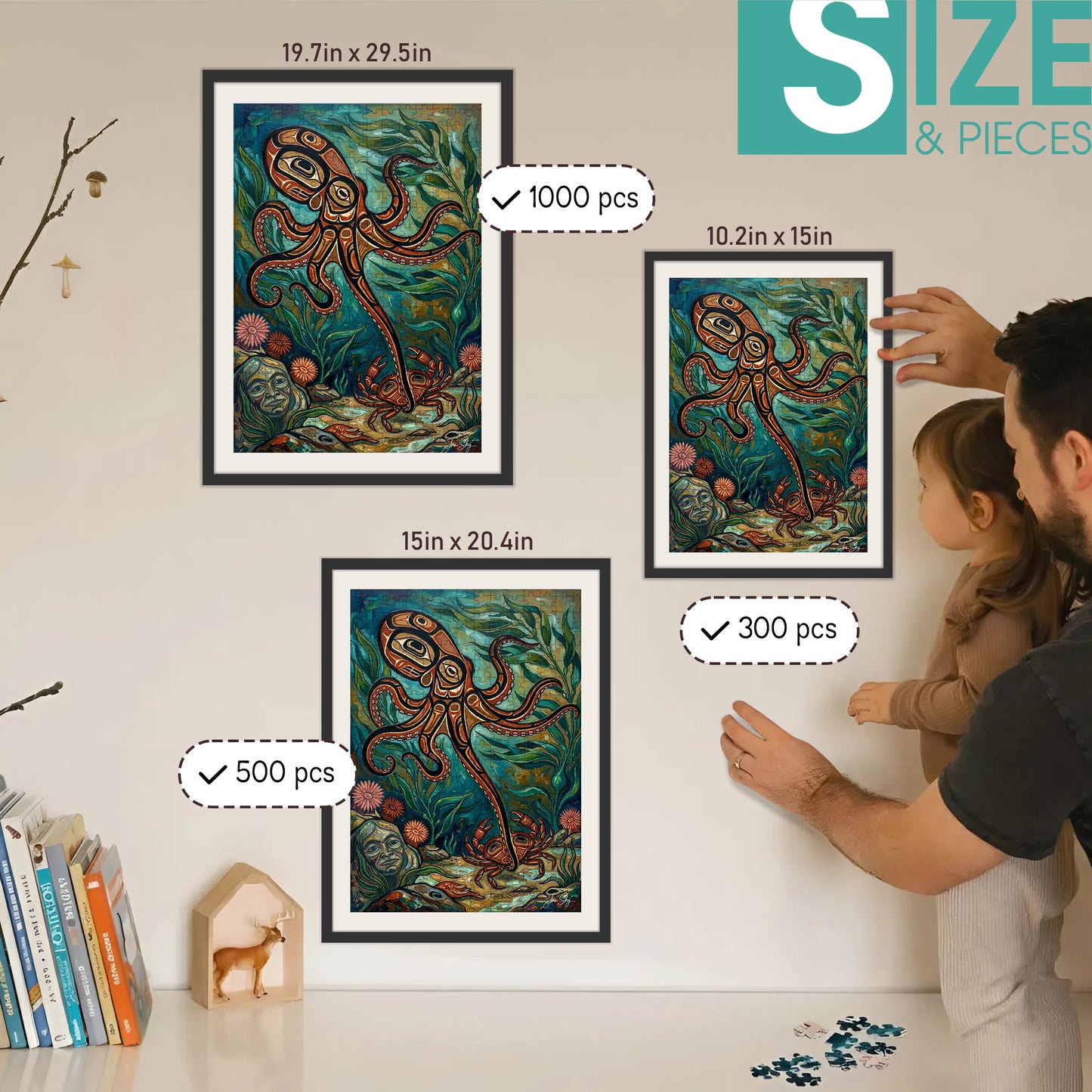 The Boneless One – Wooden Jigsaw Puzzle (300 / 500 / 1000 Pieces)