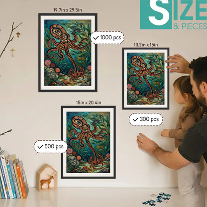 The Boneless One – Wooden Jigsaw Puzzle (300 / 500 / 1000 Pieces)