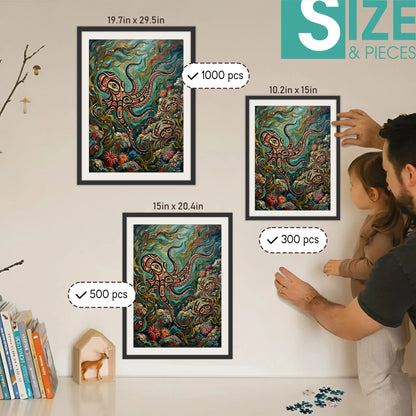 Eight Ways of Wondering – Wooden Jigsaw Puzzle (300 / 500 / 1000 Pieces)