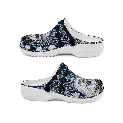 Native Pattern Clog Shoes For Adult and Kid 89218 New