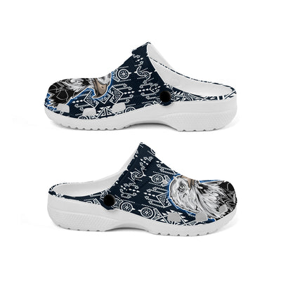 Native Pattern Clog Shoes For Adult and Kid 99116 New