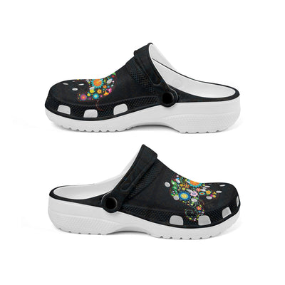 Native Pattern Clog Shoes For Adult and Kid 99094 New