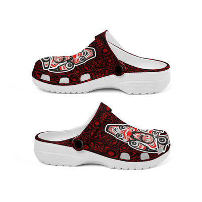 Native Pattern Clog Shoes For Adult and Kid 89121 New