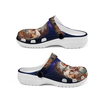 Native Pattern Clog Shoes For Adult and Kid 99074 New