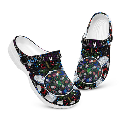 Native Pattern Clog Shoes For Adult and Kid 89128 New