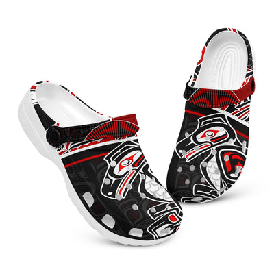 Native Pattern Clog Shoes For Adult and Kid 89120 New