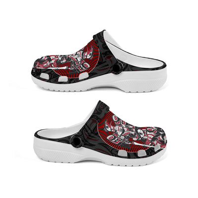 Native Pattern Clog Shoes For Adult and Kid 99073 New