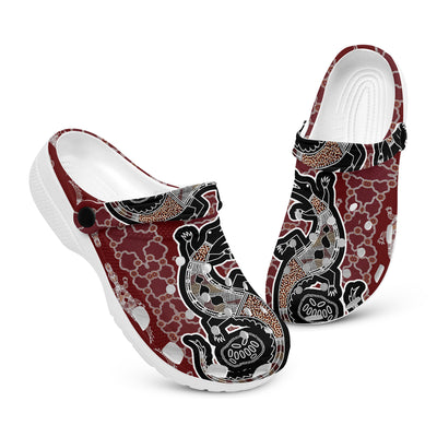 Native Pattern Clog Shoes For Adult and Kid 89125 New