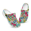 Native Pattern Clog Shoes For Adult and Kid 89130 New