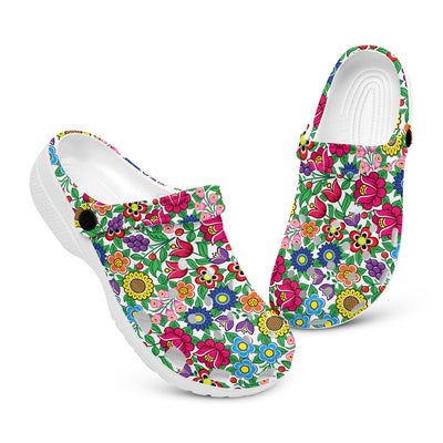 Native Pattern Clog Shoes For Adult and Kid 89130 New