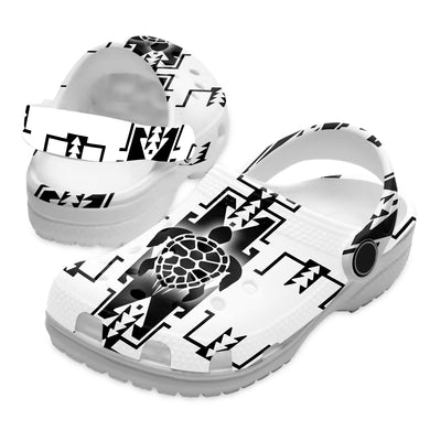 Native Pattern Clog Shoes For Adult and Kid 99099 New